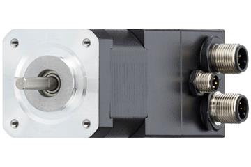 drylin® E Schrittmotor mit Stecker, Encoder und Bremse, NEMA 17