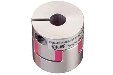 Klauenkupplung mit runder Achsaufnahme