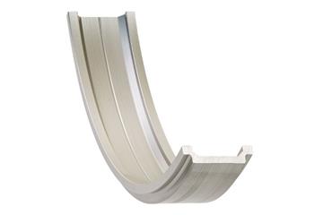 drylin® W Doppelschiene WSB, eckig, konvex