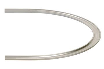 drylin® W Doppelschiene WSB, eckig, Halbkreis