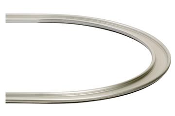 drylin® W Doppelschiene WSB, rund, Halbkreis