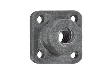 dryspin® gespritzte Flansch-Gewindemuttern, Gewinde geschnitten, DST-E7FLM