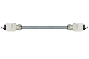 readycable® Datenleitung passend zu AIDA Signal, Verlängerungsleitung 7. Achse, Stift/Stift