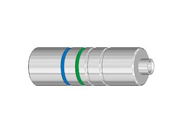 Positioniereinsatz für Hand-Crimpzange
