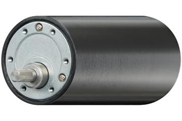 drylin® E Gleichstrommotor mit Stirnradgetriebe und Protect Schutzgehäuse