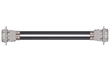 readycable® konfektionierte Leistungsleitung für ABB Roboter, PUR, 10 x d