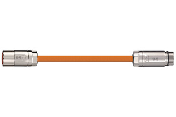 readycable® Servoleitung passend zu Baumüller 326589 (5 m) (ext.), 28 A-Verlängerungsleitung, PUR 10 x d