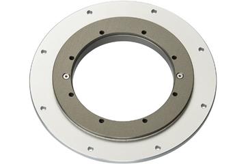 iglidur® Drehkranz, PRT-04 Standard mit großem Aufnahmering, Gehäuse aus Aluminium, Gleitelemente aus iglidur® J