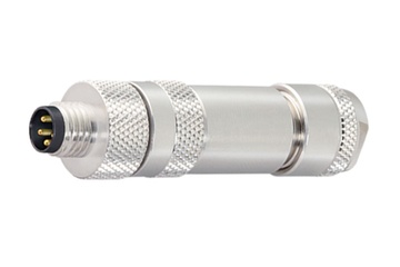 Binder M8 Kabelstecker, 4.0 - 5.5 mm, schirmbar, 99 3361 100 03, 99 3363 100 04, schraubklemm, IP67, UL listed
