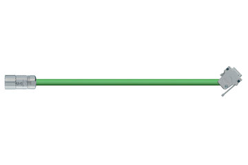 readycable® Geberleitung passend zu Control Techniques SS B A H C XXX, Basisleitung PUR 7,5 x d