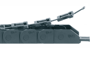 Zipper Serie 09, Energiekette, im Außenradius aufreißbar