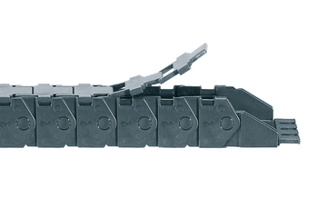 Zipper Serie 17, Energiekette, im Außenradius aufreißbar