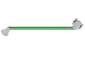 readycable® Decoderleitung passend zu Lenze EYD0017AxxxxW01S02, Verbindungsleitung TPE 7,5 x d