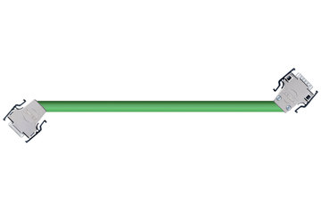 readycable® Decoderleitung passend zu Lenze EYD0017AxxxxW03S02, Verbindungsleitung PUR 7,5 x d