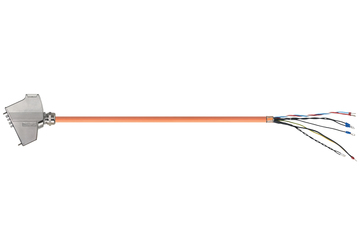 readycable® Hybrid-Servoleitung passend zu SEW i0186 7415, Basisleitung, PUR 10 x d