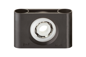 xiros® Kugel-Stehlager, ESTM, selbst einstellend, Kugeln aus Glas, mm