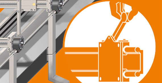 Manuell: Linearführungen mit Handklemmung