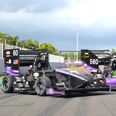 3D-Druck Ritzel im Rennwagen