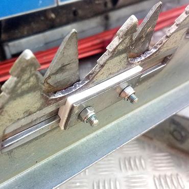 3D-Druck Gleitplatten in Mähmaschinen