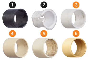 Abrasiver Verschleiß beim Test: Verschleißtest rotierend