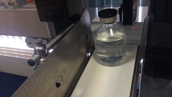 Auswurfmechanismus Abfüllanlage