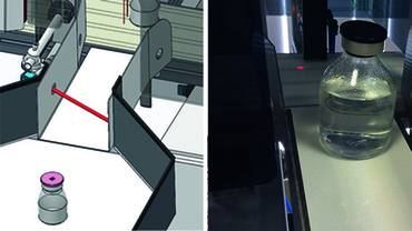 Puffertisch medizinische Abfüllanlage