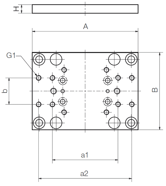 Adapterkit für Portalaufbau Zg