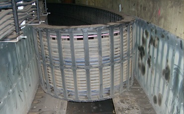 Dreh-Energieführung im Tagebau