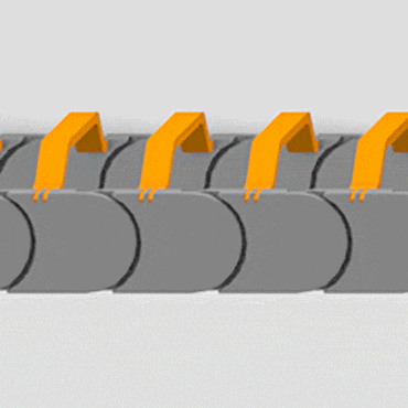 Aufschwenkbare Deckel