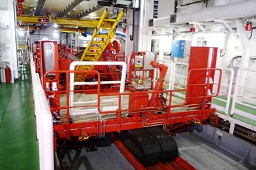 Multi Purpose Tower auf Schiff