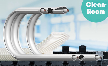 Energieketten für Reinraumanwendungen
