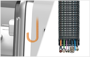 reacychain zur Leitungsführung Dentalfräse