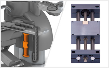 drylin SHT in Dentalbehandlungseinheit