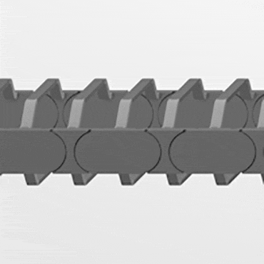 Aufschwenkbare Bügelöffnungsstege