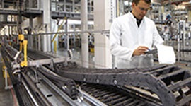 Testlabor für igus® Energieketten