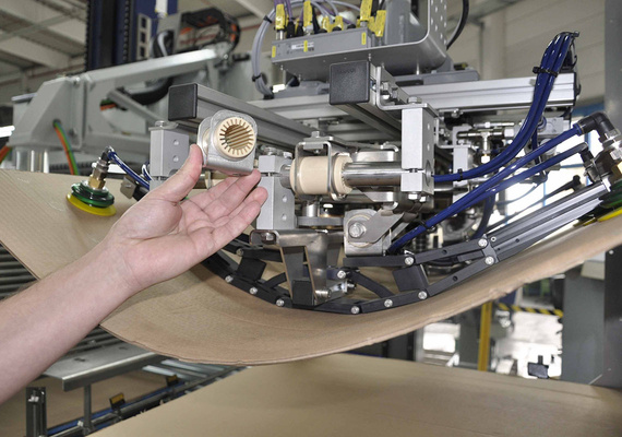 Palettiergreifsysteme Lineargleitlager