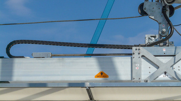 Energiekette chainflex Leitungen