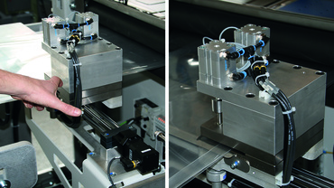 Formatverstellung Beutelverpackungsmaschine