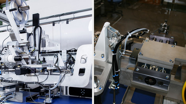 Formatverstellung an der Befüllstation