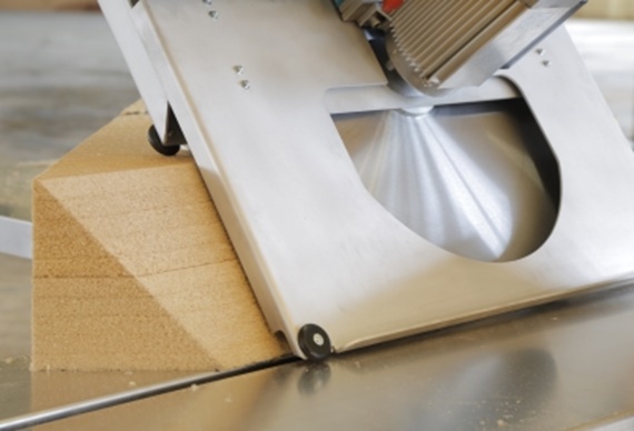 Schutzhaube der Sägeeinheit