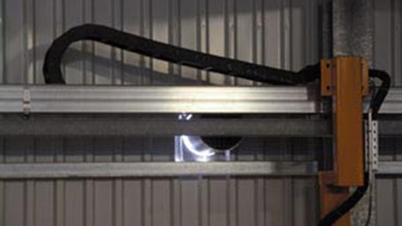 Energiekette in Kran