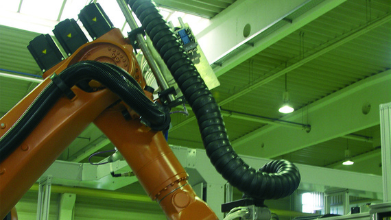 Montageroboter Energiekette