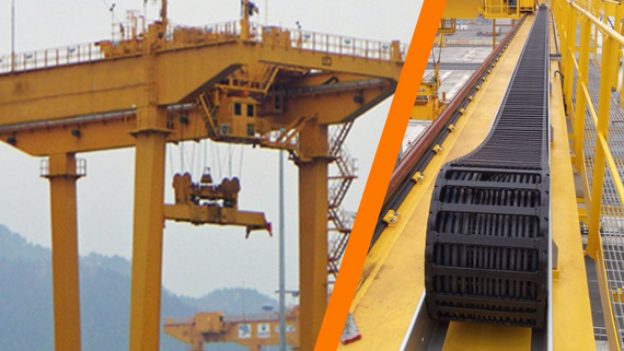 RMG Kran mit i.Sense Kette