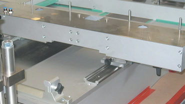 Folienpositionierung