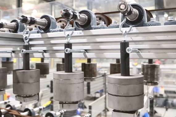 Rotationsverschleißtest