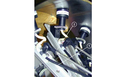 Sensorsystem des Inspektionsgeräts