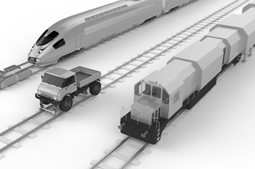 Bahnbaumaschinen mit igus Komponenten