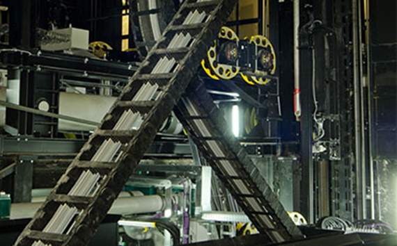 Zick-Zack-System in Bühnenpodien