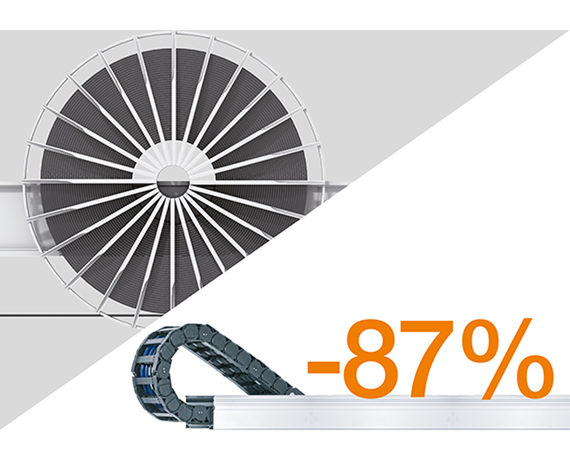 Energiekettensysteme vs. Kabeltrommel