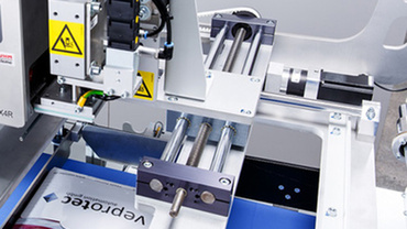 Schlauchbeutelmaschine - Beutelfalter